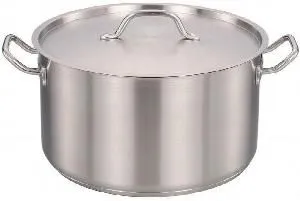 Кастрюля Indokor Professional с крышкой 28Х25СМ 15,4 литров – купить по цене завода